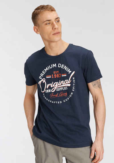 AJC T-Shirt mit großem Print im Brustbereich