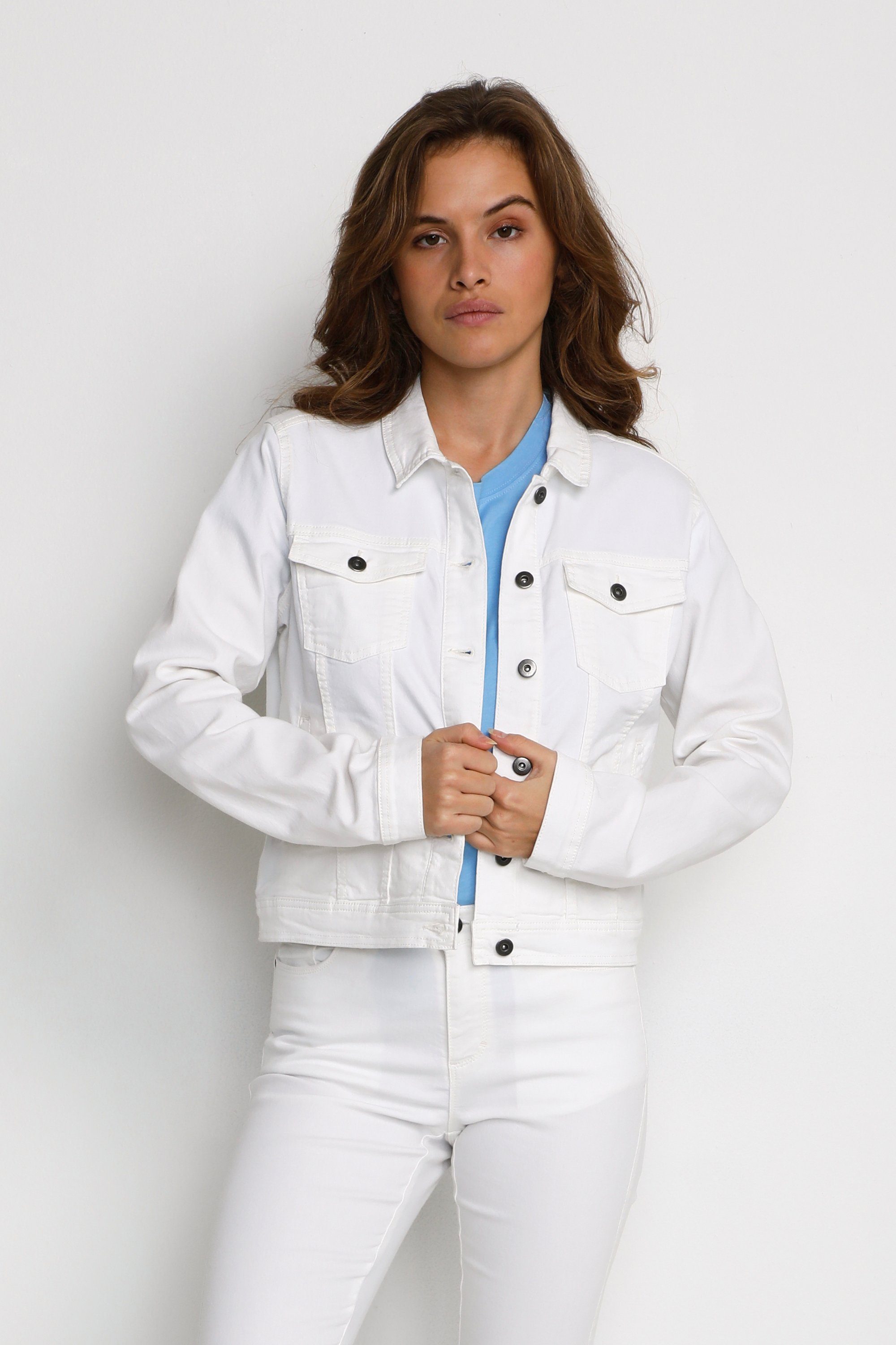 Kaffe Blusenjacke Jeansjacke KAZELINA