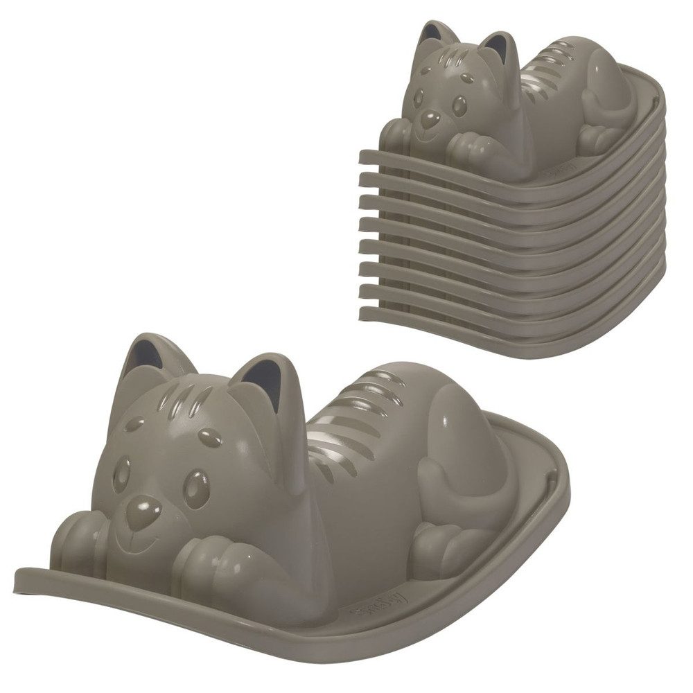 Smoby Spielzeug-Gartenset Kinderwippe - Katze - grau günstig online kaufen