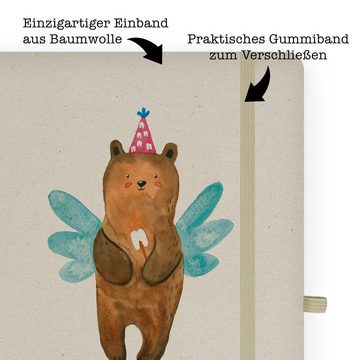 Mr. & Mrs. Panda Notizbuch Bär Zahnfee - Transparent - Geschenk, Teddybär, Skizzenbuch, Tagebuch Mr. & Mrs. Panda, Hardcover