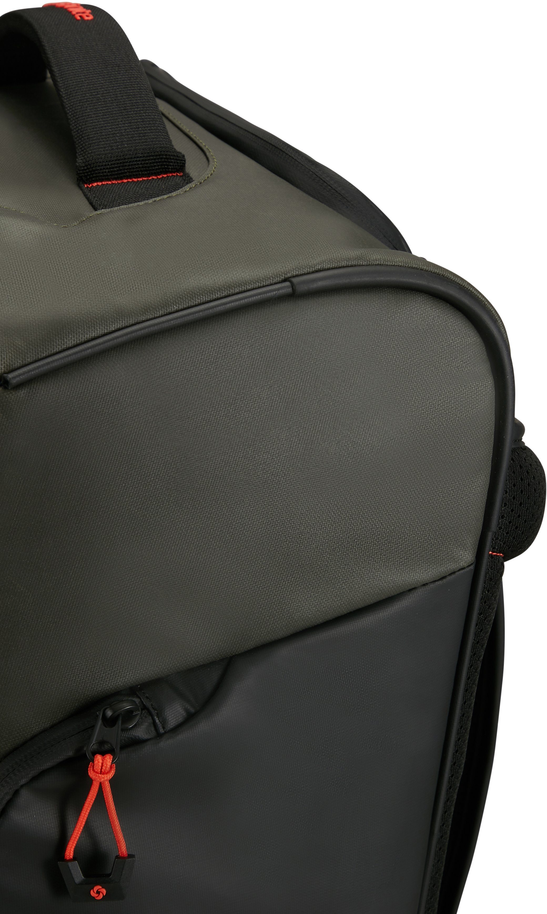 Samsonite Reisetasche Ecodiver, mit Trolley- aus Material teilweise Rucksackfunktion; und grau recyceltem