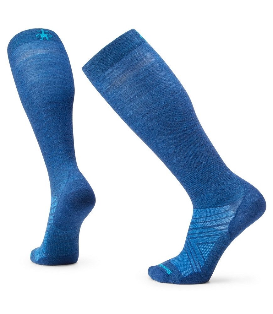 Smartwool Skisocken Zero Cushion OTC (Merinowolle) blau - 1 Paar
