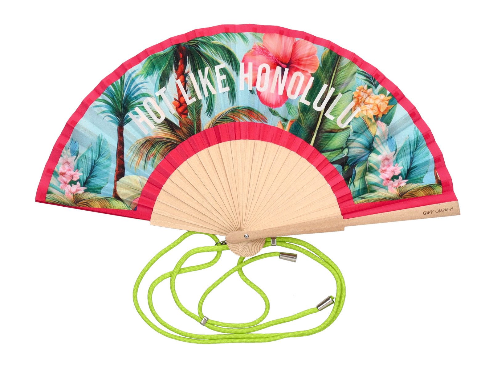 Giftcompany Dekoobjekt Fififan Fächer Hot Like Honolulu 23cm