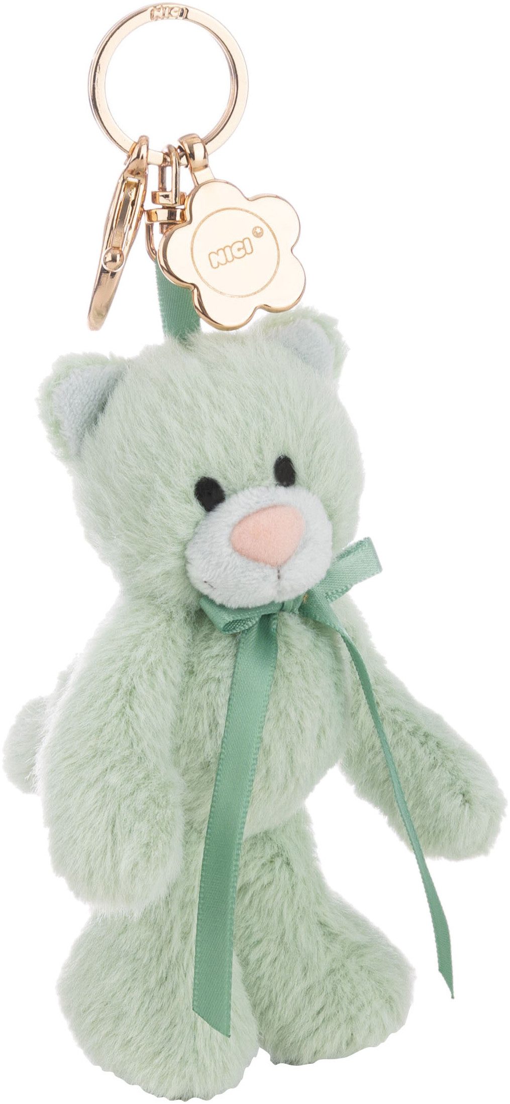 Nici Plüschanhänger Classic Bear, 13 cm, mit Charm