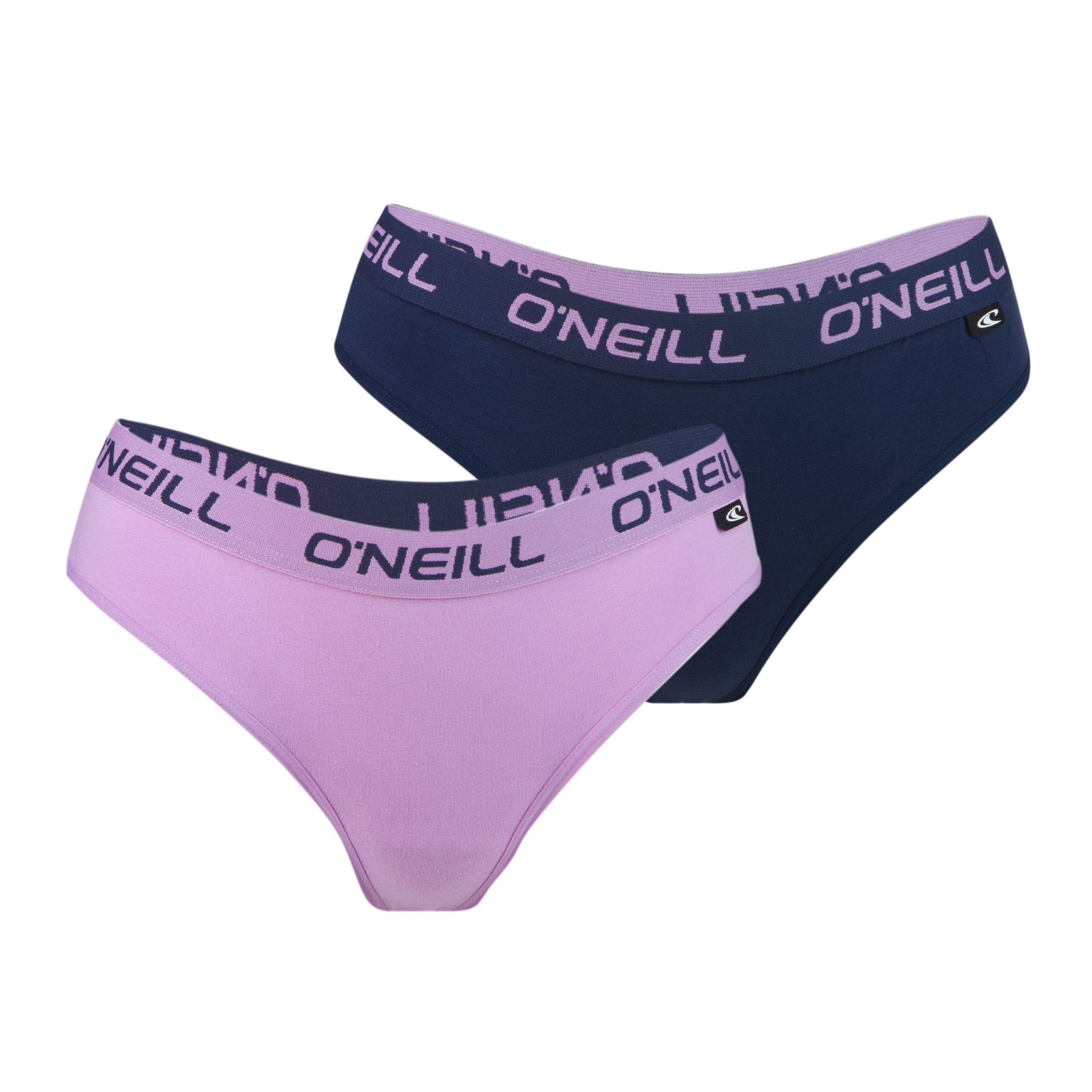 O'Neill Schlüpfer Damen Unterwäsche 2er-Pack – Stilvolle Vielfalt für jeden Tag