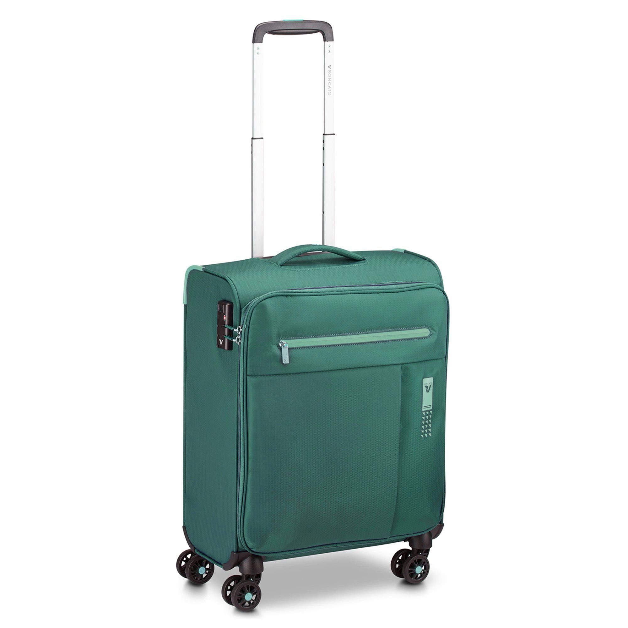 RONCATO Handgepäck-Trolley Lite Soft, 4 Rollen, Polyester