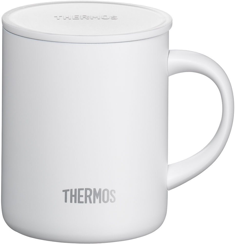THERMOS Tasse Longlife, Edelstahl, doppelwandig, 0,35 Liter, mit Deckel