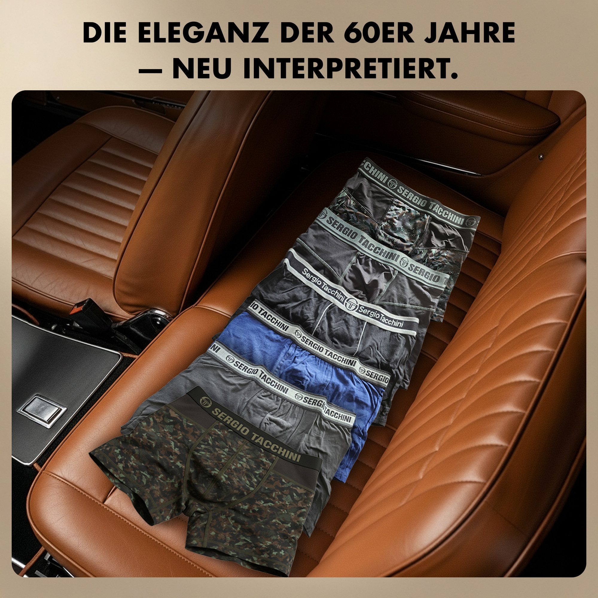 Ovatics Empowering Innovation Boxershorts Sergio Tacchini Herren 12er Set – Riviera Drive Collection