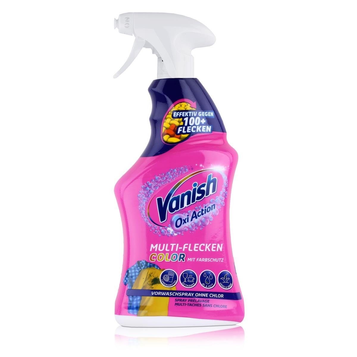 Vanish Oxi Action Multi-Flecken Color 750ml mit Farbschutz (1er Pack) Spezialwaschmittel