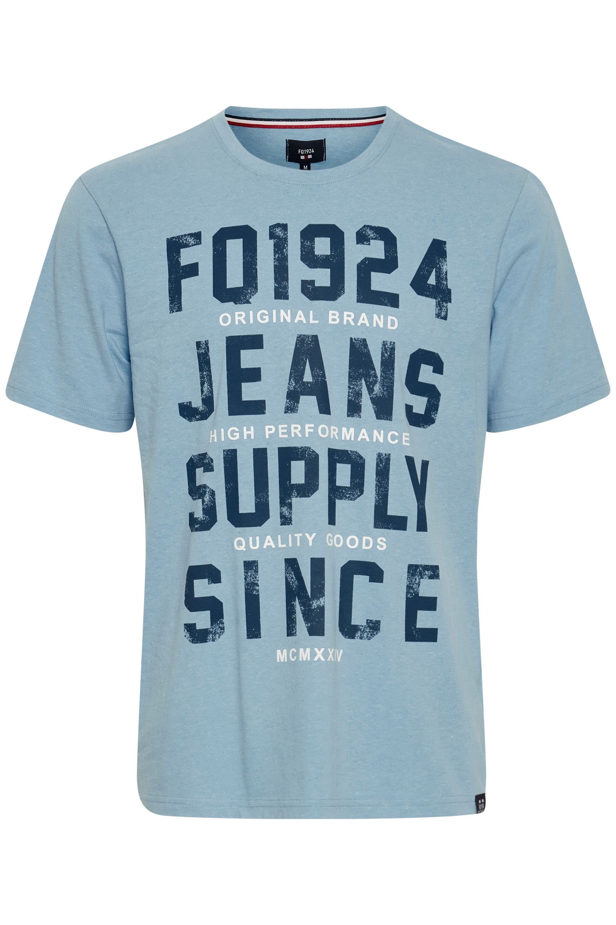 FQ1924 T-Shirt Melange FQ1924 Powder FQNOX Blue