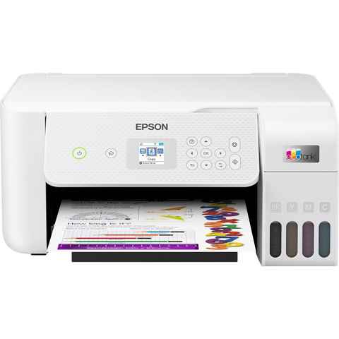 Epson EcoTank ET-2826 Tintenstrahldrucker, (WLAN (Wi-Fi), Wi-Fi Direct)