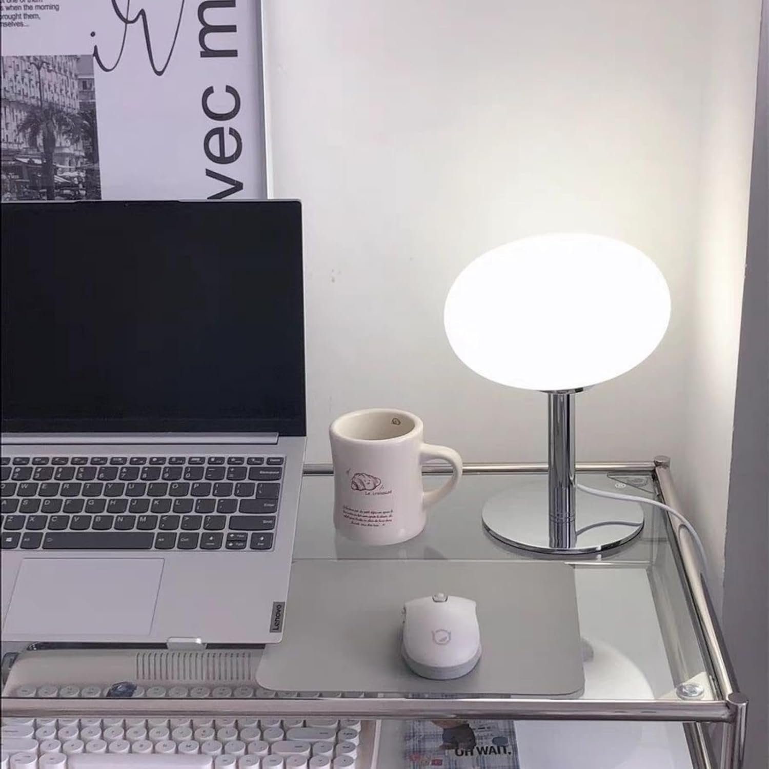 DAYUT Wohnzimmer tri Creme chromatisch lampe Dimmen Tisch Lampen LED Atmosphäre farben Schreibtischlampe