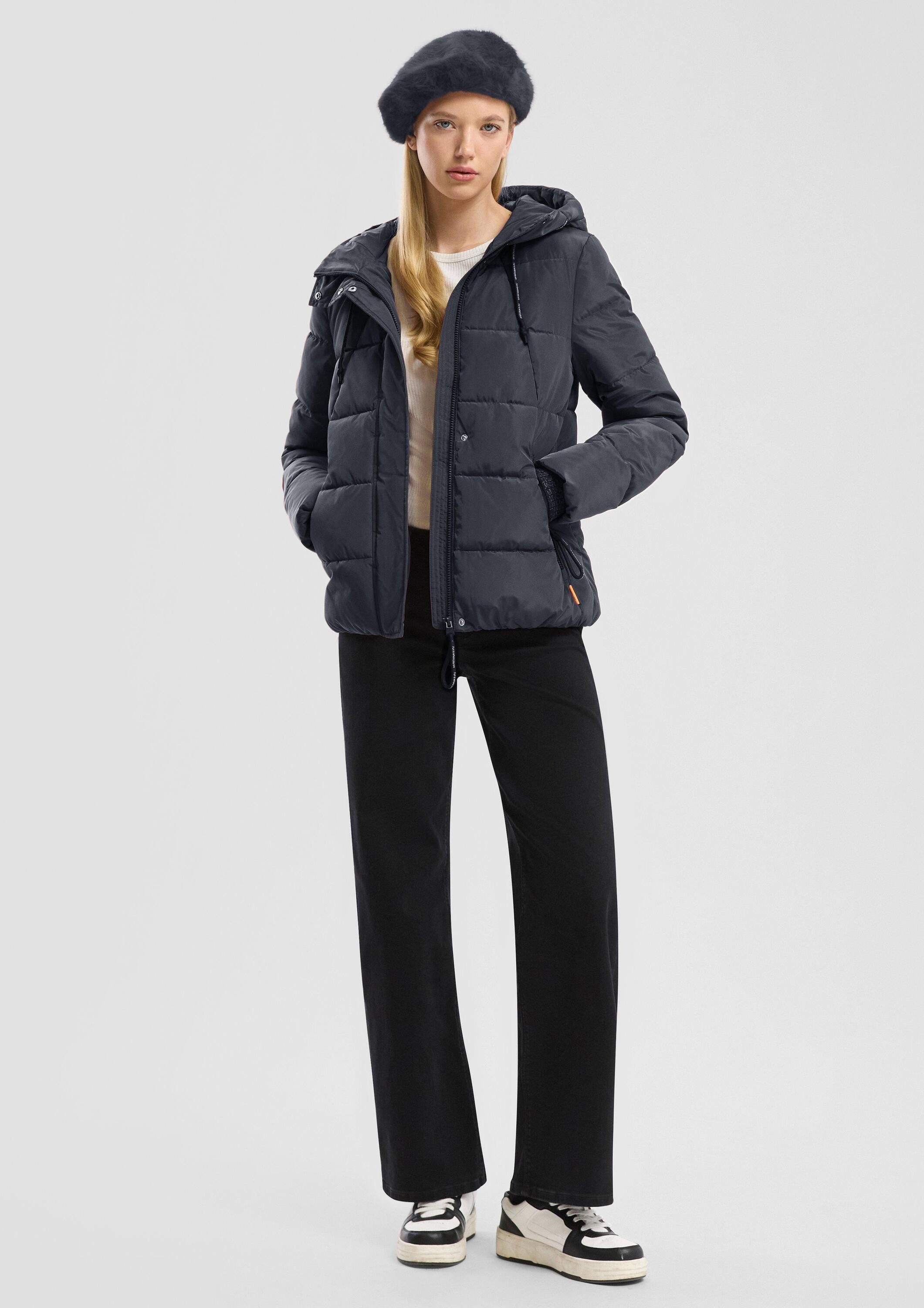 QS Winterjacke Outdoor-Jacke Wattierte Steppjacke