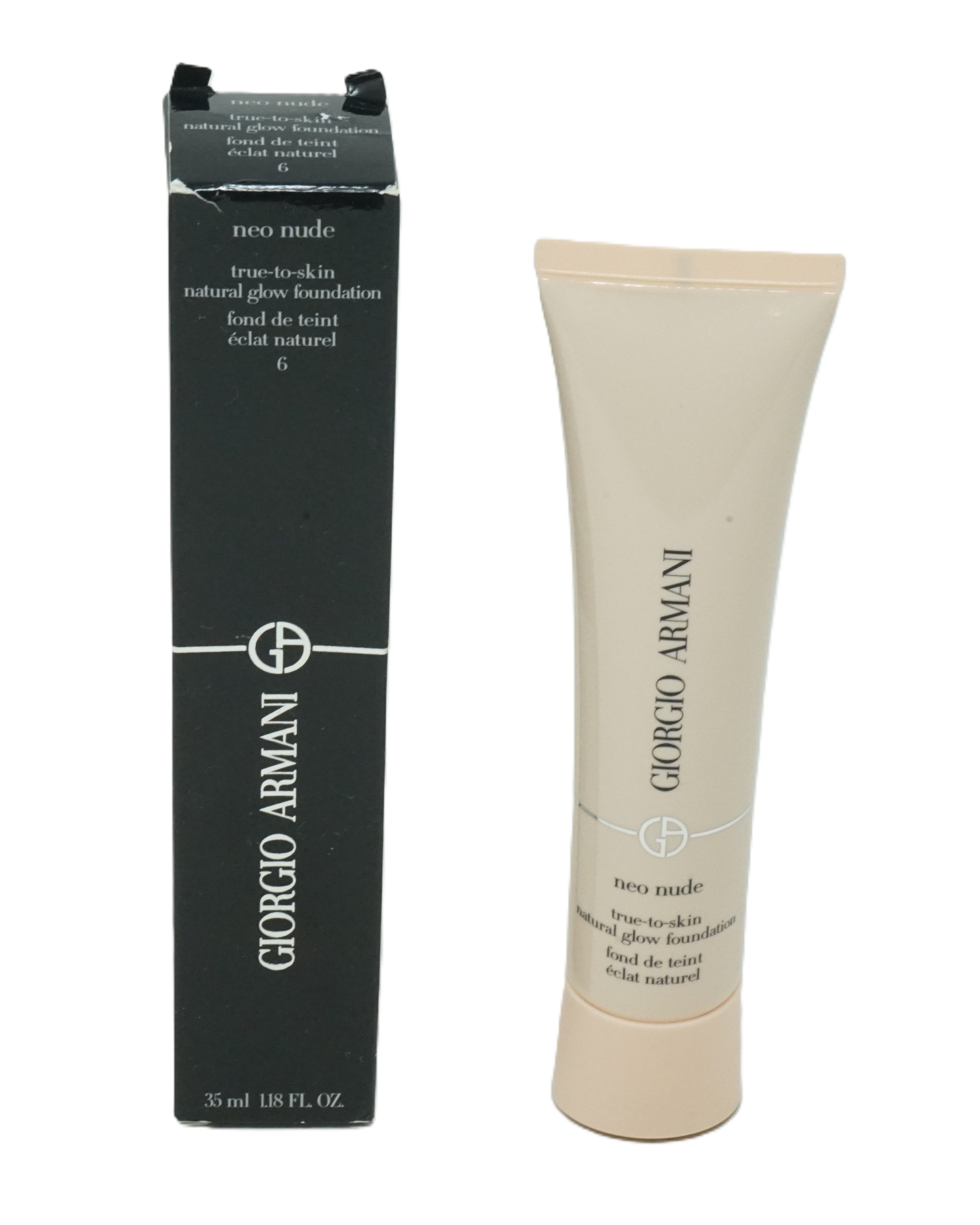 Giorgio Armani Foundation Giorgio Armani Natural Glow Foundation 6 Neo Nude 35ml