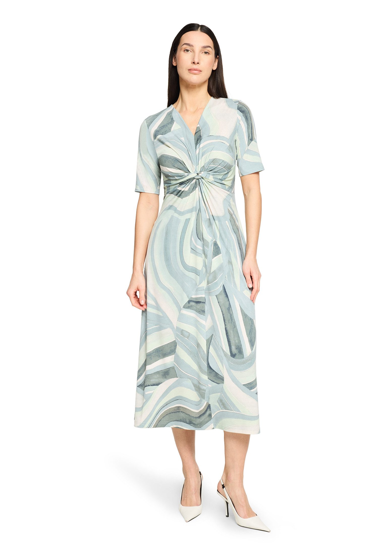 Betty Barclay Midikleid Damen mit Raffung