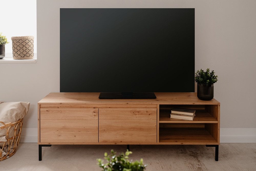 Finori Lowboard Lowboard TV-Board Korsika, Artisan Oak