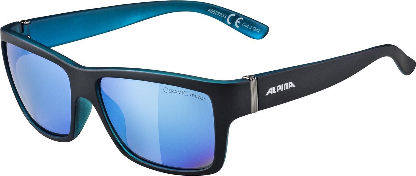 Alpina Sports Sonnenbrille KACEY SCHWARZ MATT/BLAU