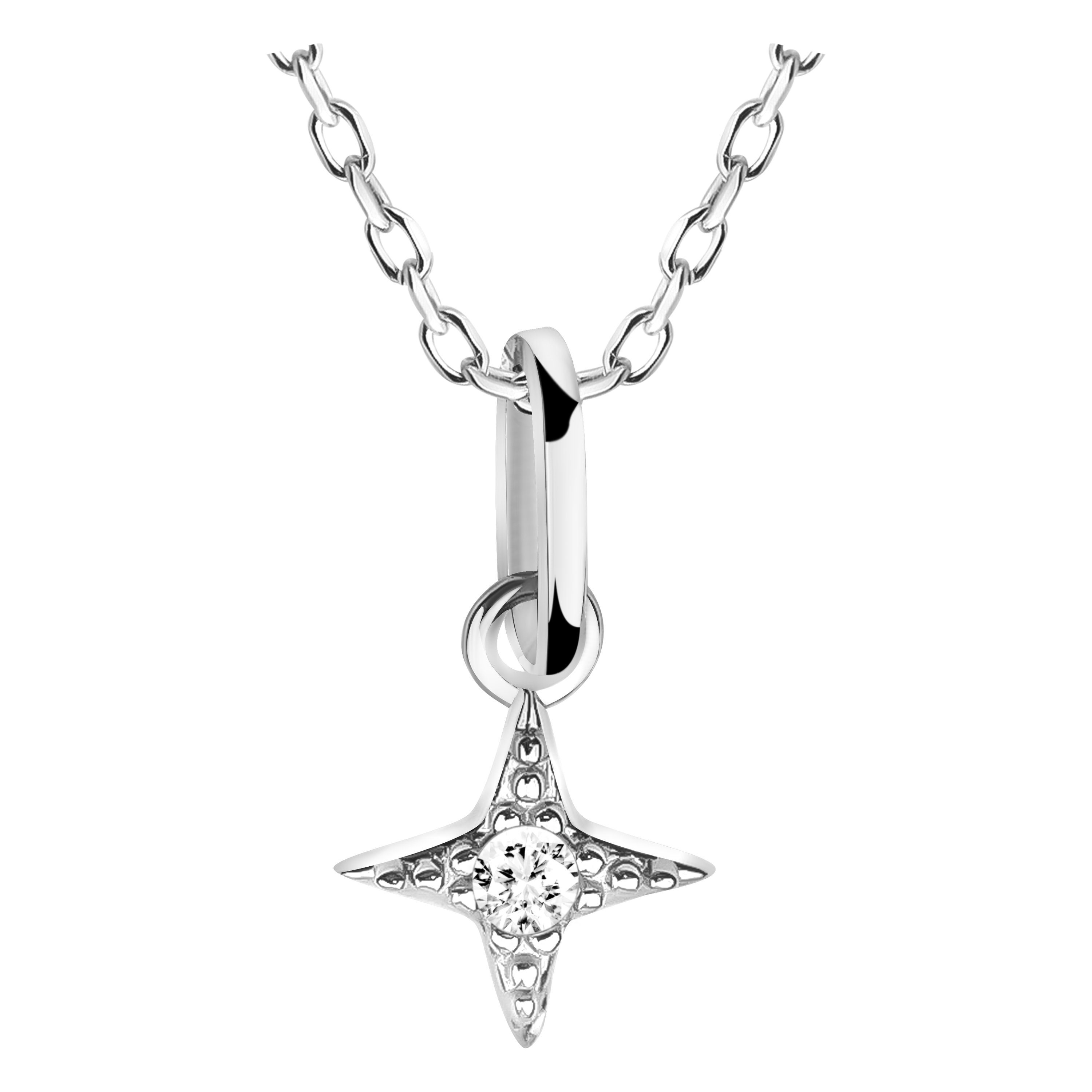 Sofia Milani - Collana Donna In Argento 925 Con Ciondolo Ornamento Placcato Rodio - 50383 - 4