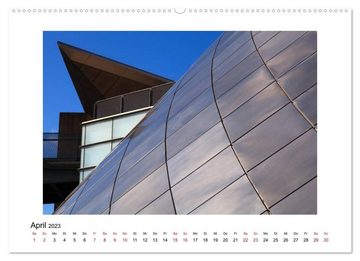 CALVENDO Wandkalender Moderne Gebäude (Premium, hochwertiger DIN A2 Wandkalender 2023, Kunstdruck in Hochglanz)