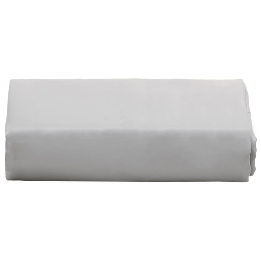 vidaXL Schutzplane Abdeckplane Grau Ø 2,2 günstig online kaufen