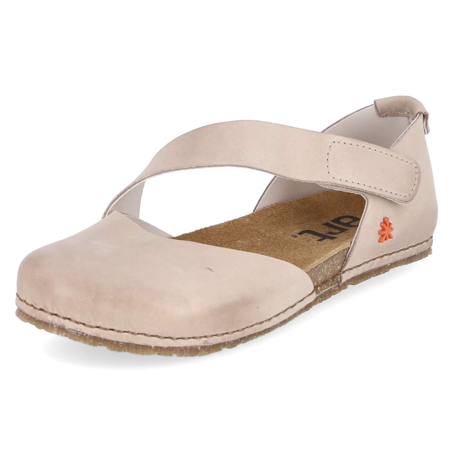 Art Art 0384 ROMA CREAM Damen Glattleder beige Keilsandalette