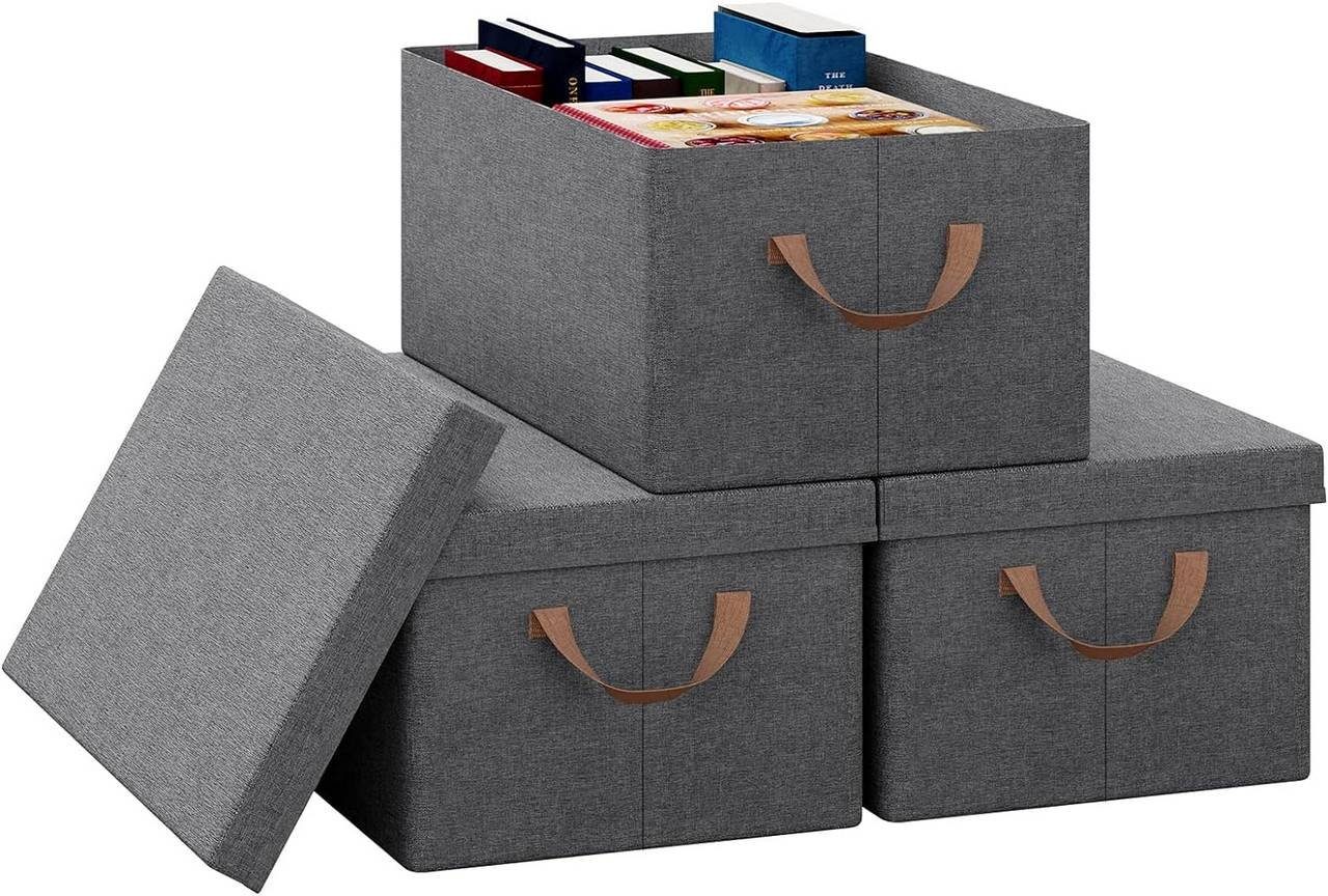 Woltu Aufbewahrungsbox (3 St., Set), mit günstig online kaufen