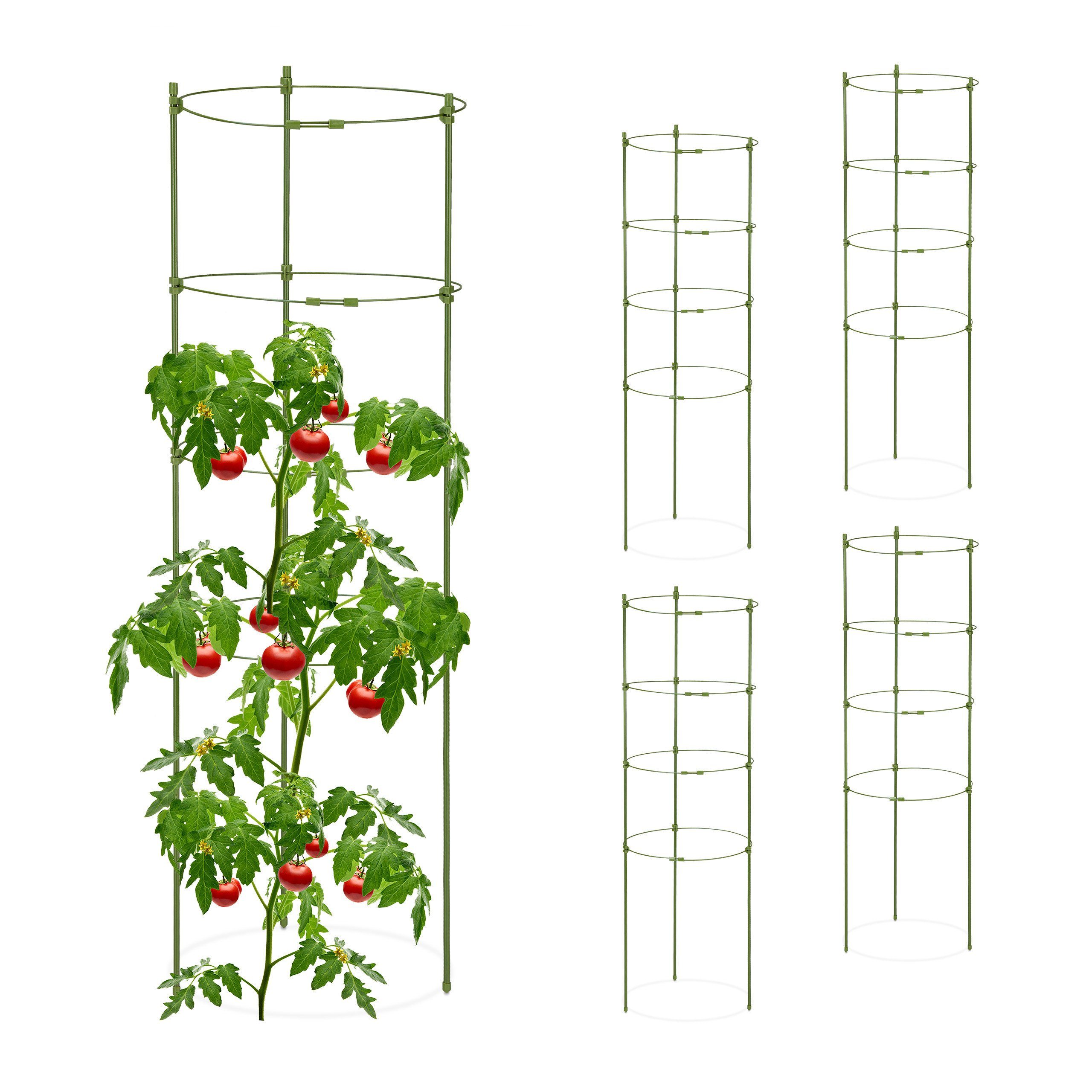 relaxdays Rankhilfe 5er Set 90 cm, 5 St.