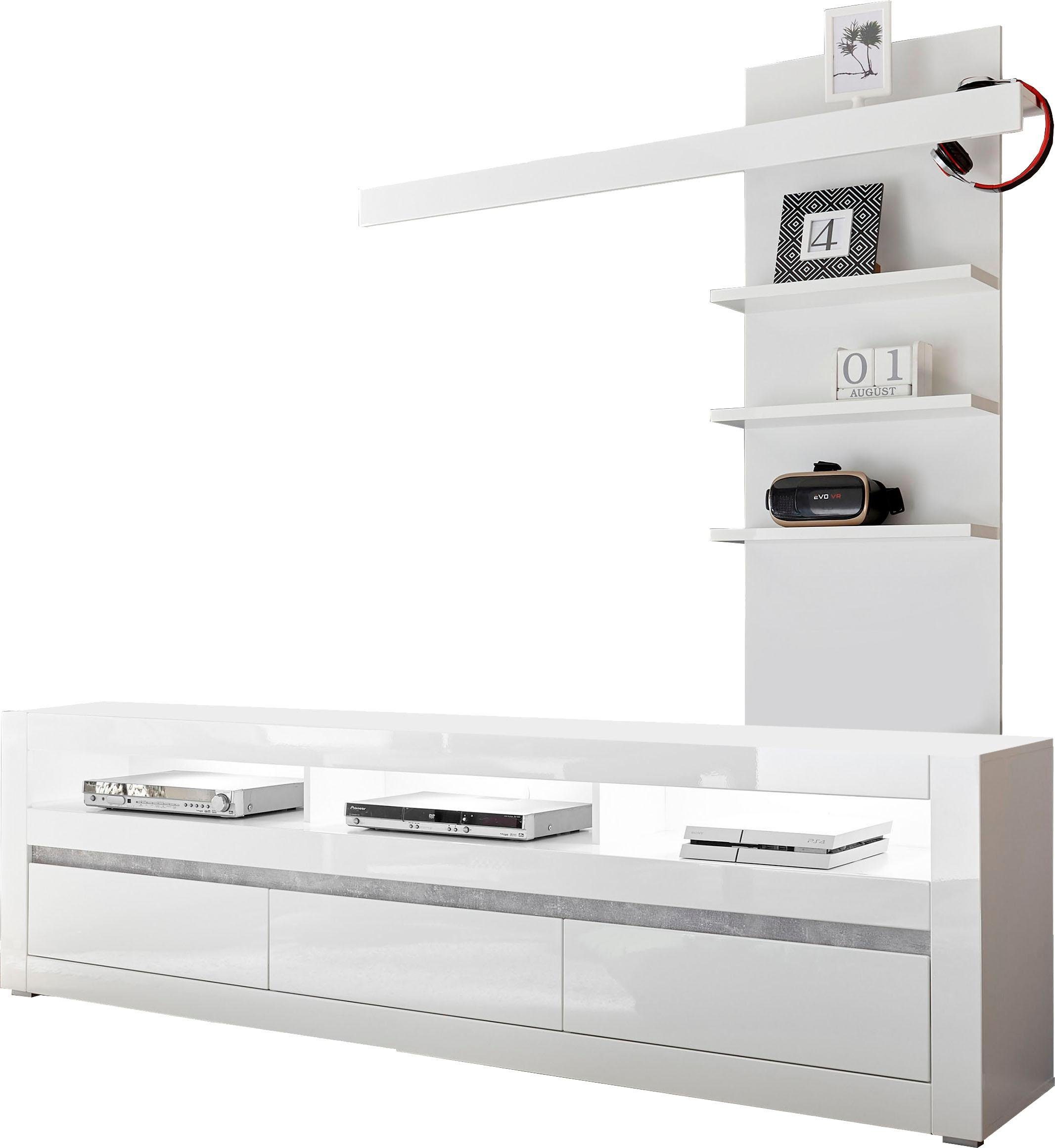 Home affaire Wohnwand Carat, (2-tlg)