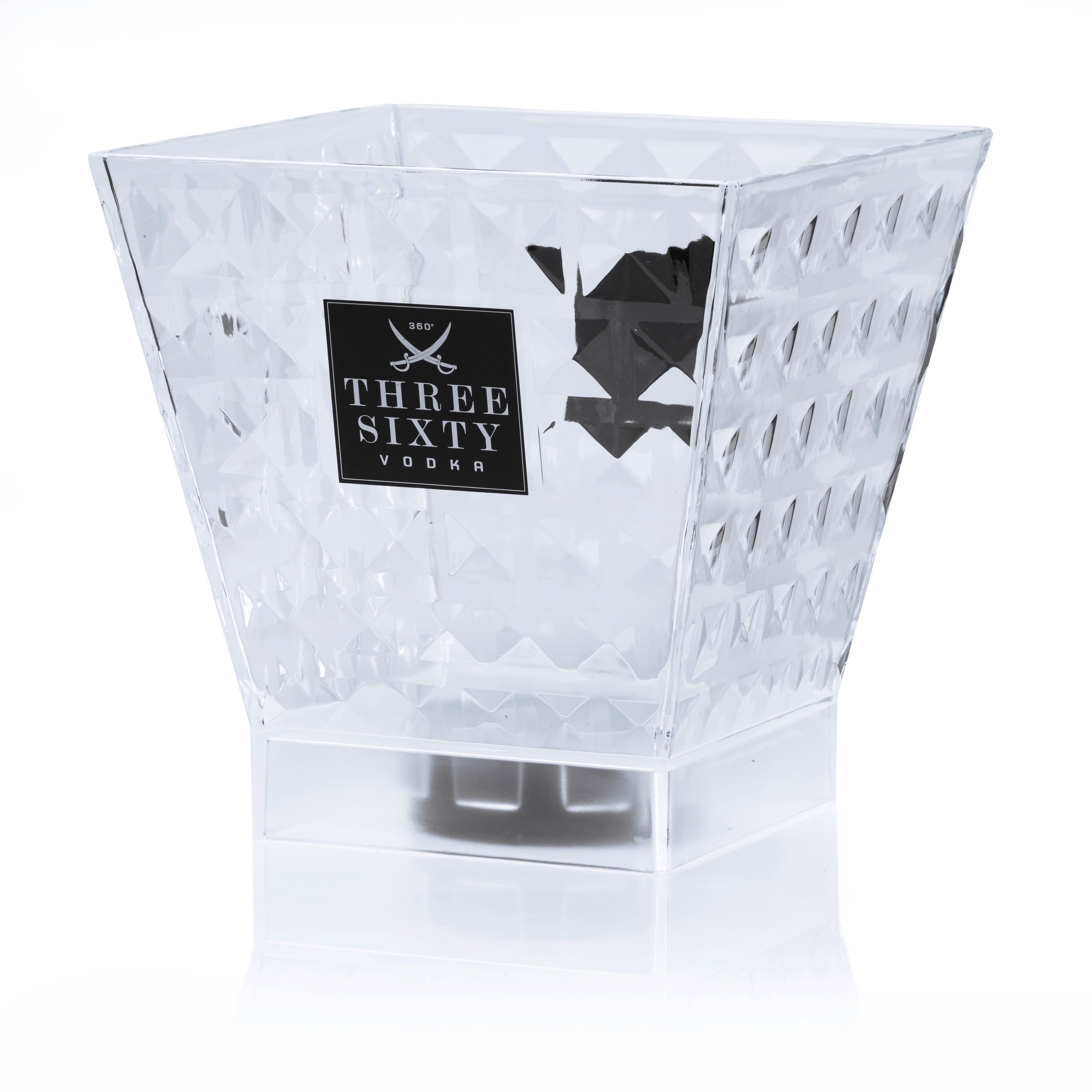 Diamond Glas Three Sixty Diamond Kühler - Flaschenkühler / Eiskühler / Getränk