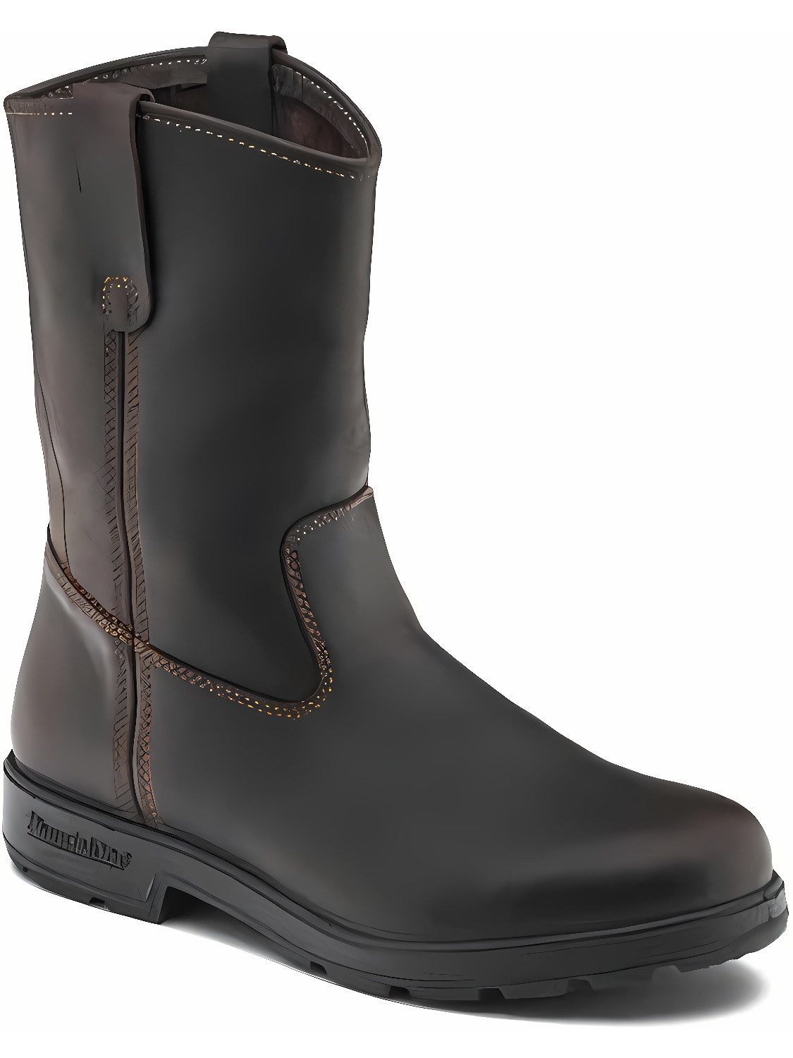 Blundstone 2528 Claret Oiled Leather (Originals Rigger) Berufsschuh
