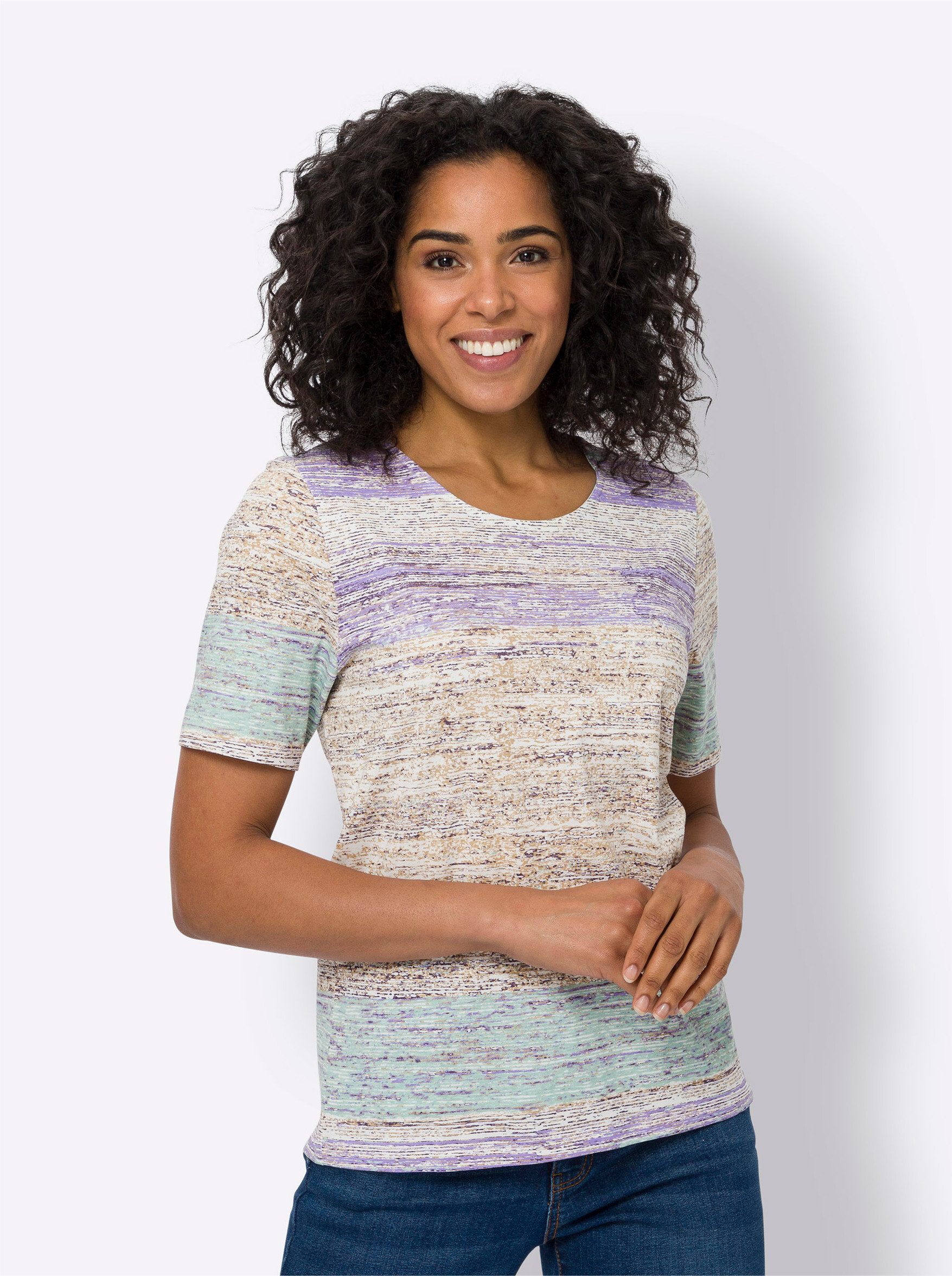 Sieh an! T-Shirt Kurzarm-Shirt Kurzarm günstig online kaufen