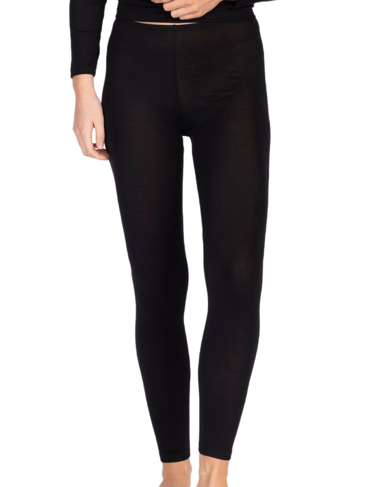 Motion Von Nina Beinausschnitt Unterhose C. Lange gerader 1-St) Leggings (Stück,