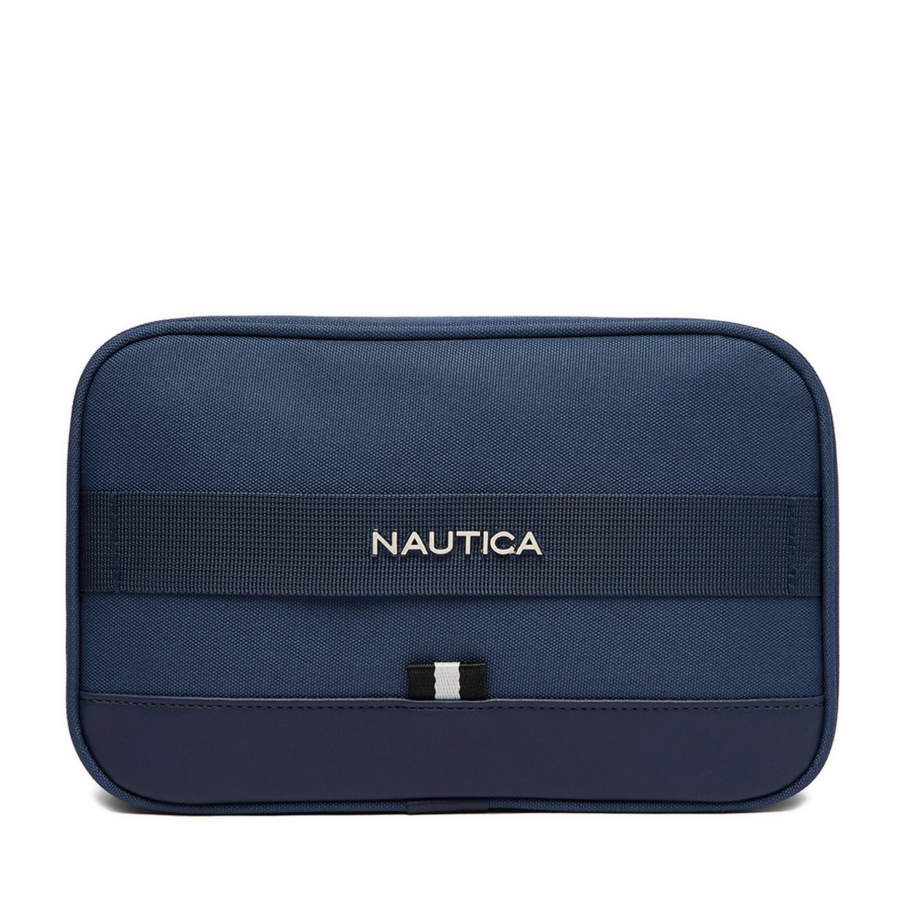 NAUTICA Handtasche Nautica Kosmetiktasche für Herren, Marineblau