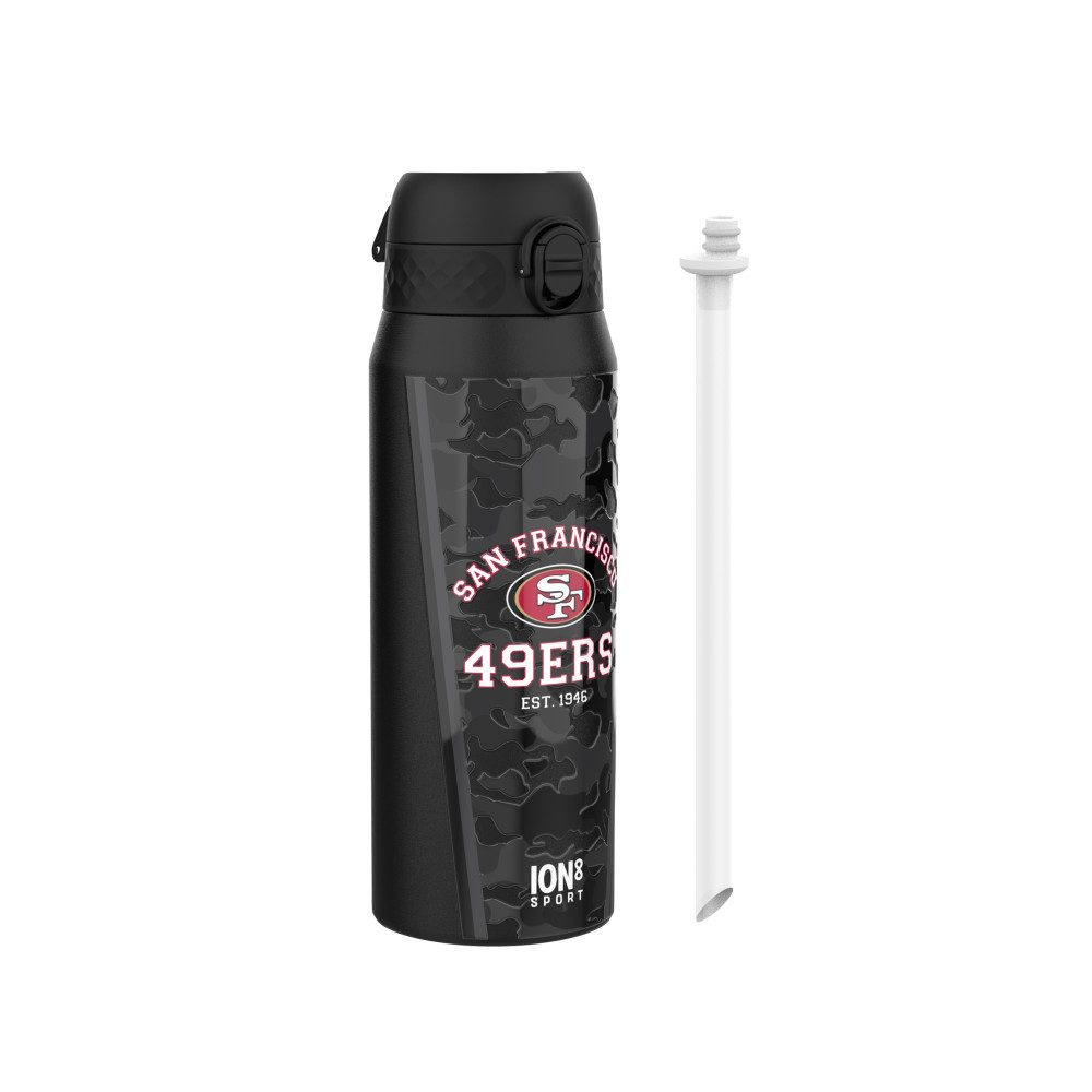 San Francisco 49ers Trinkflasche San Francisco 49ers Steel Water Bottle 750ml