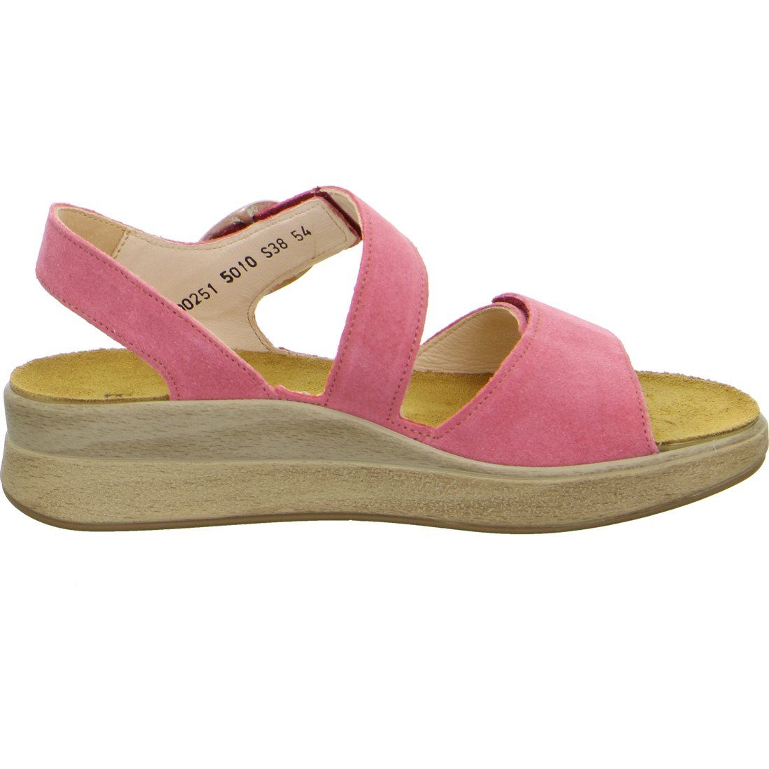 Think! Schuhe, 048404 Meggie - Sandalette Velours Sandalette Think! rosa