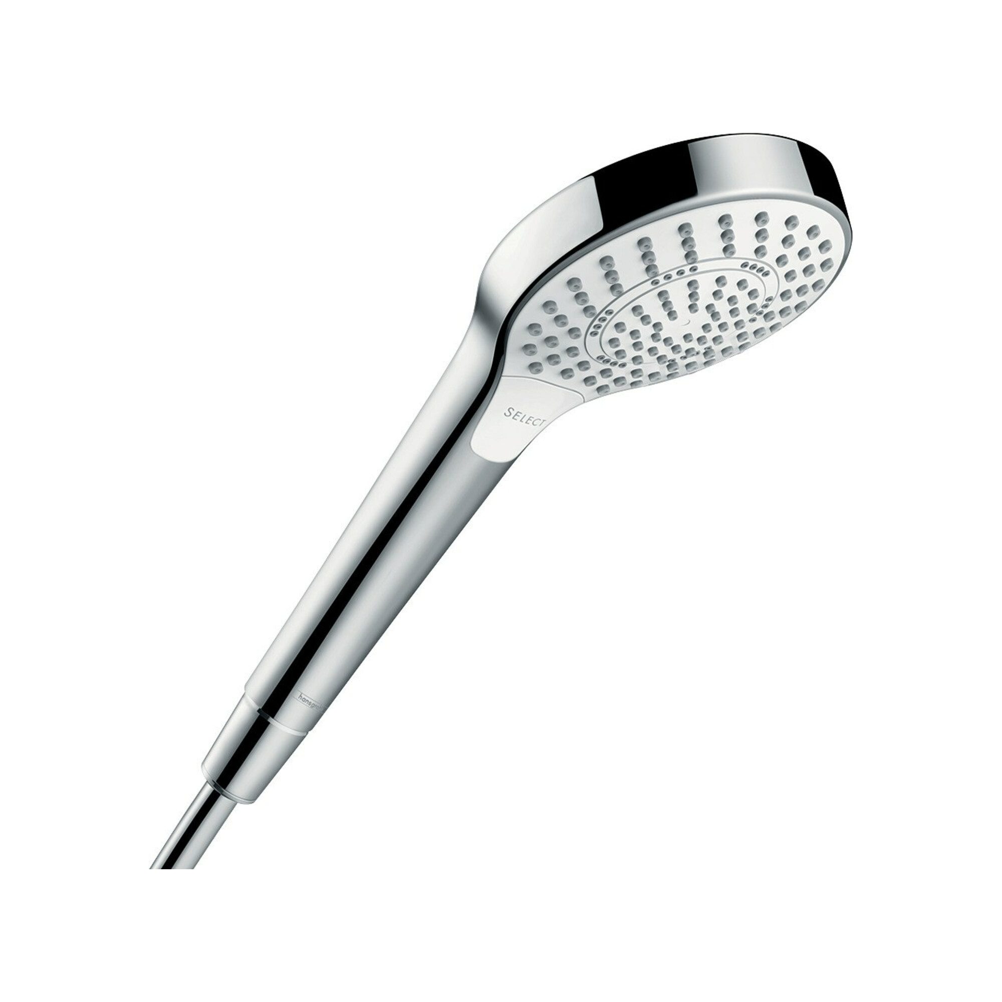 hansgrohe Badarmatur hansgrohe Handbrause Croma Select S Multi weiß/chrom