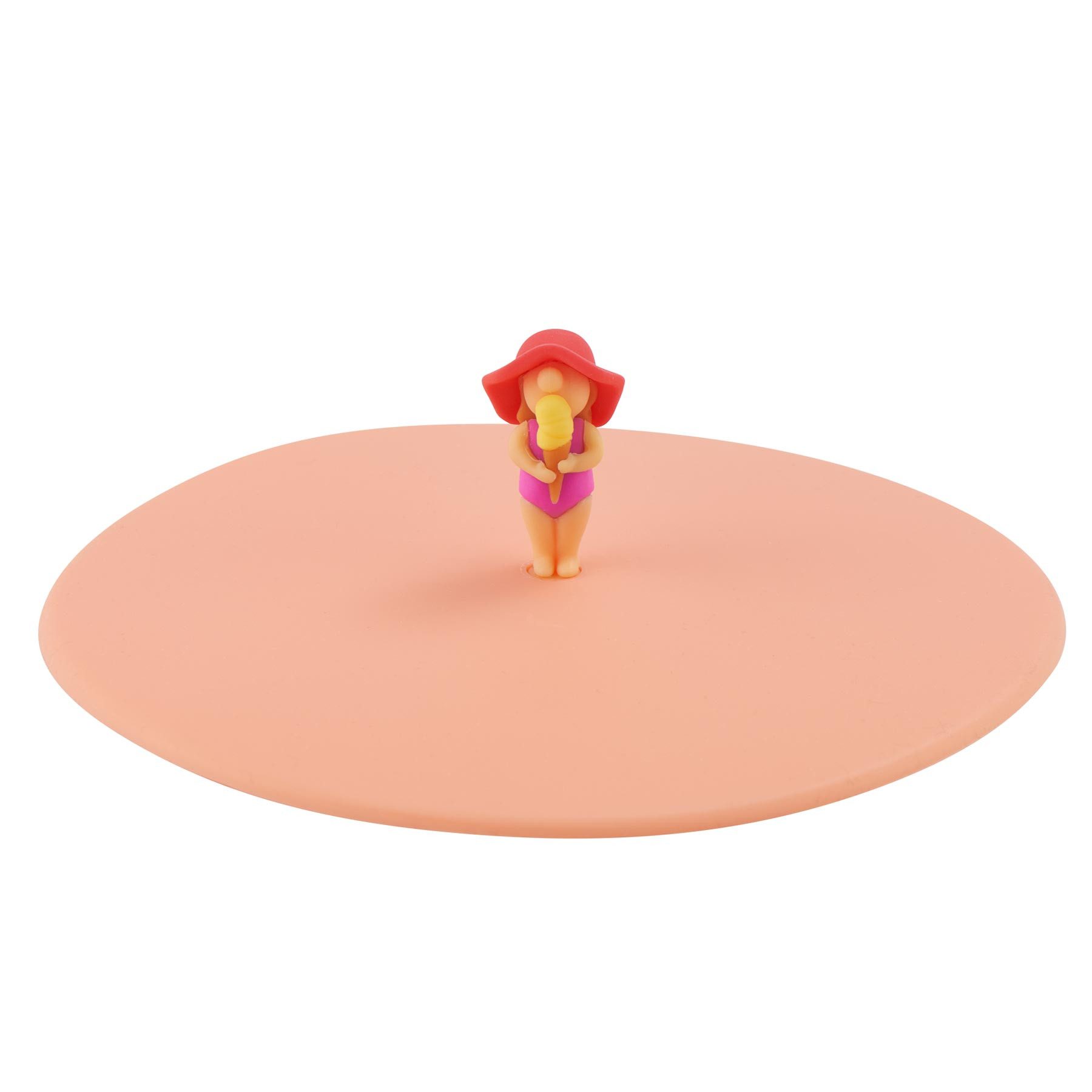 Lurch Bierdeckel 3er Set Glasdeckel Beach Kids aus Silikon