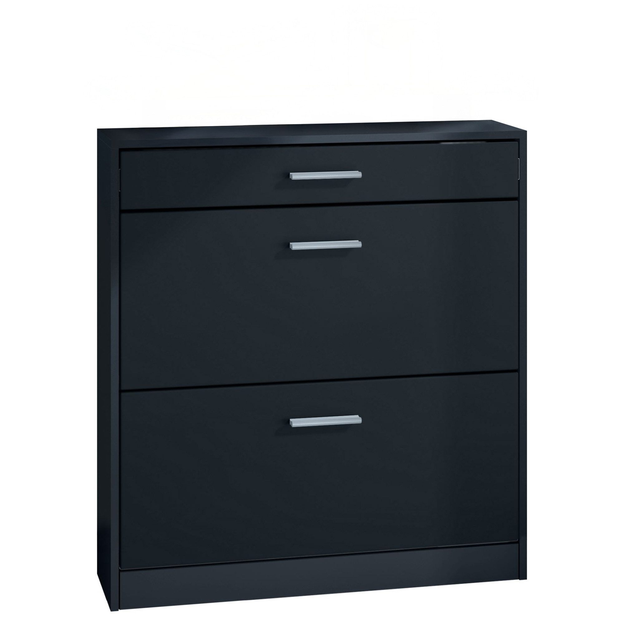 InnoFurn Schuhschrank Roma Schuhkipper (schmaler Flurschrank) Platzsparender Schuhkipper Flurschrank für Diele Flur Garderobe
