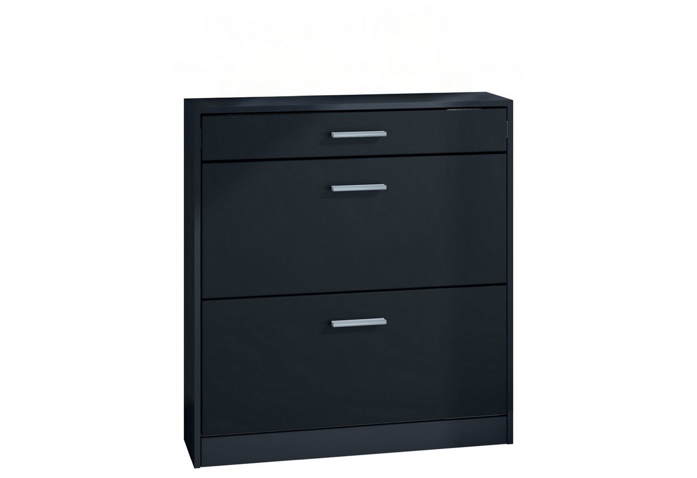 InnoFurn Schuhschrank Roma Schuhkipper (schmaler Flurschrank) Platzsparender Schuhkipper Flurschrank für Diele Flur Garderobe