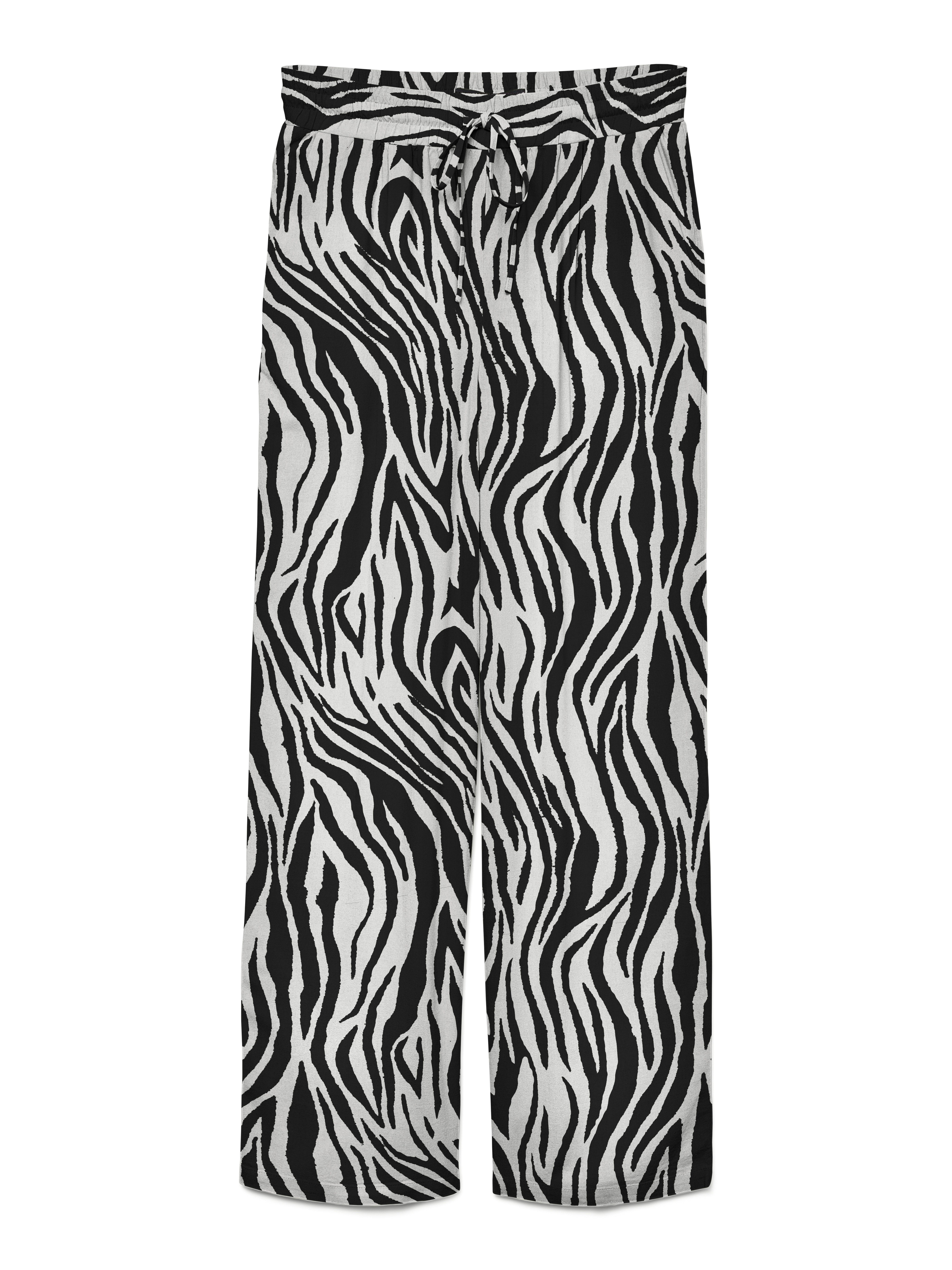 Vero Moda Schlupfhose VMJESMILO HW WIDE PANTS WVN NOOS mit Seitentaschen