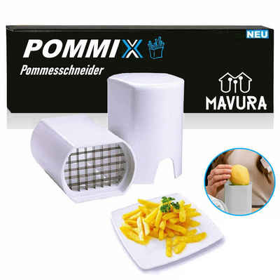 MAVURA Pommesschneider POMMIX Pommesschneider Kartoffelschneider Pommes Frites Maker, Schneider Frittenschneider