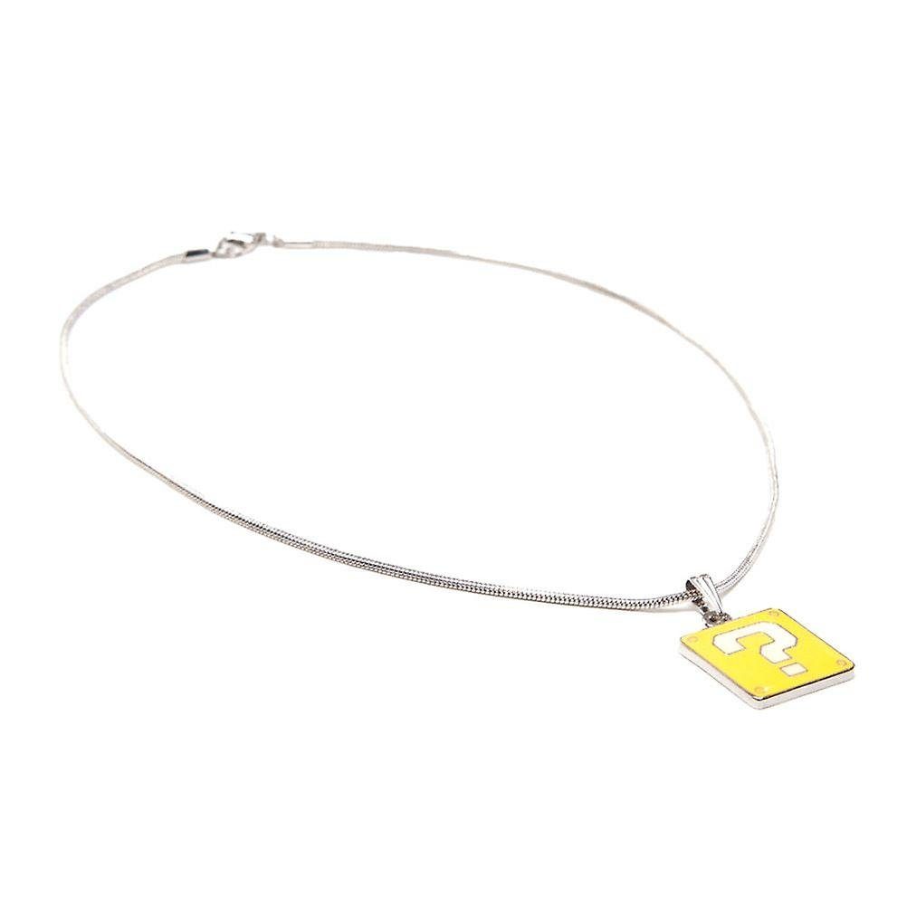 Super Mario Kette mit Anhänger SUPER MARIO Kette Halskette Nintendo Questio günstig online kaufen