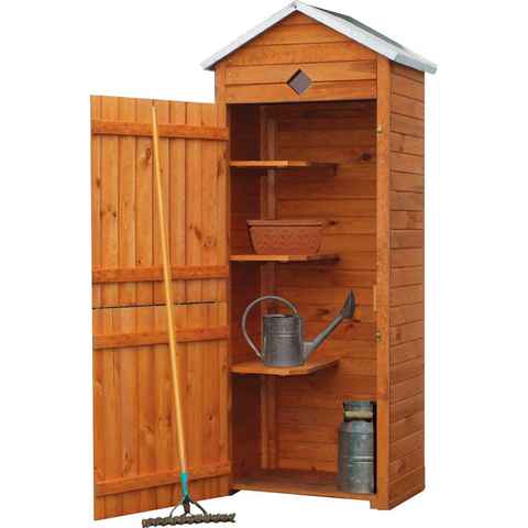 promadino Garten-Geräteschrank Piccolo, BxT: 76x49 cm