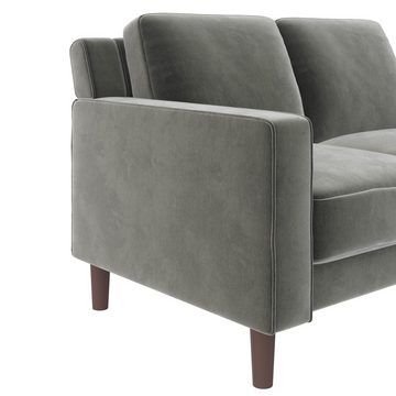 loft24 Sofa Brynn, Couch mit Armlehne, 2-Sitzer Sofa, Länge 140 cm
