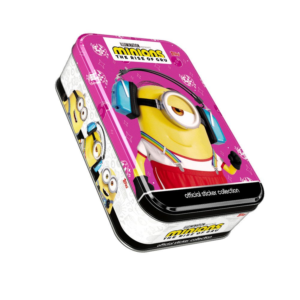 Minions Sammelkarte Minions Auf der Suche nach dem Mini-Boss Sticker 1 Tin Box (Motiv 2)
