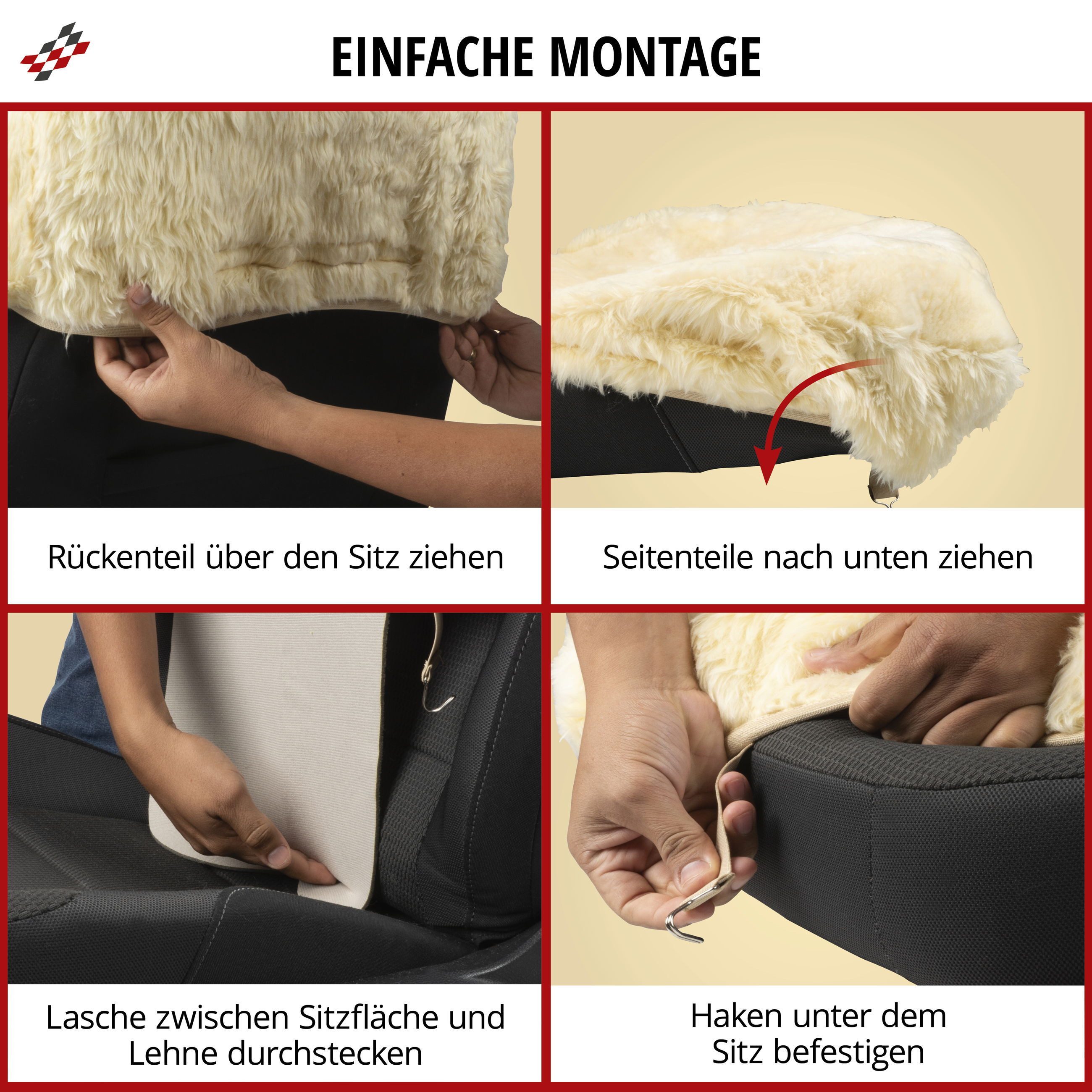 WALSER Autositzbezug Autositzbezug Mona, 1 Vordersitzbezug 1tlg, 1-tlg.