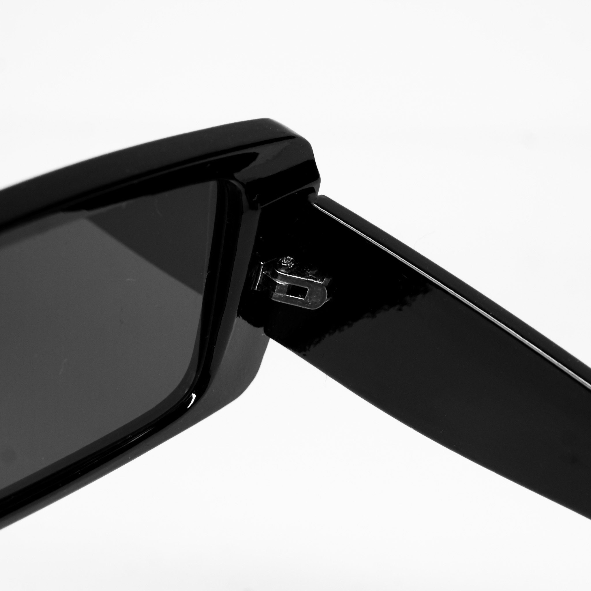 salazar.plus Sonnenbrille Breit Rechteckig Unisex 2 Farben Damen Herren Brille Schwarz Weiss – Bild 4 von 5