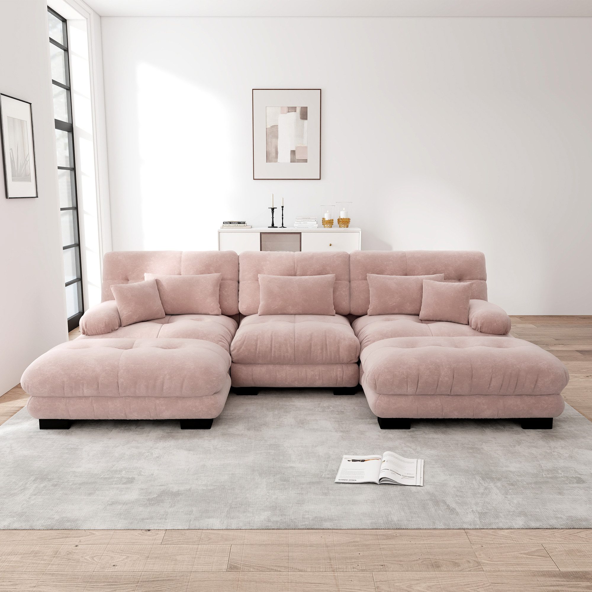 i@home Sofa Exquisites Chenille-Sofa mit Cloud-Komfort–Individuell günstig online kaufen