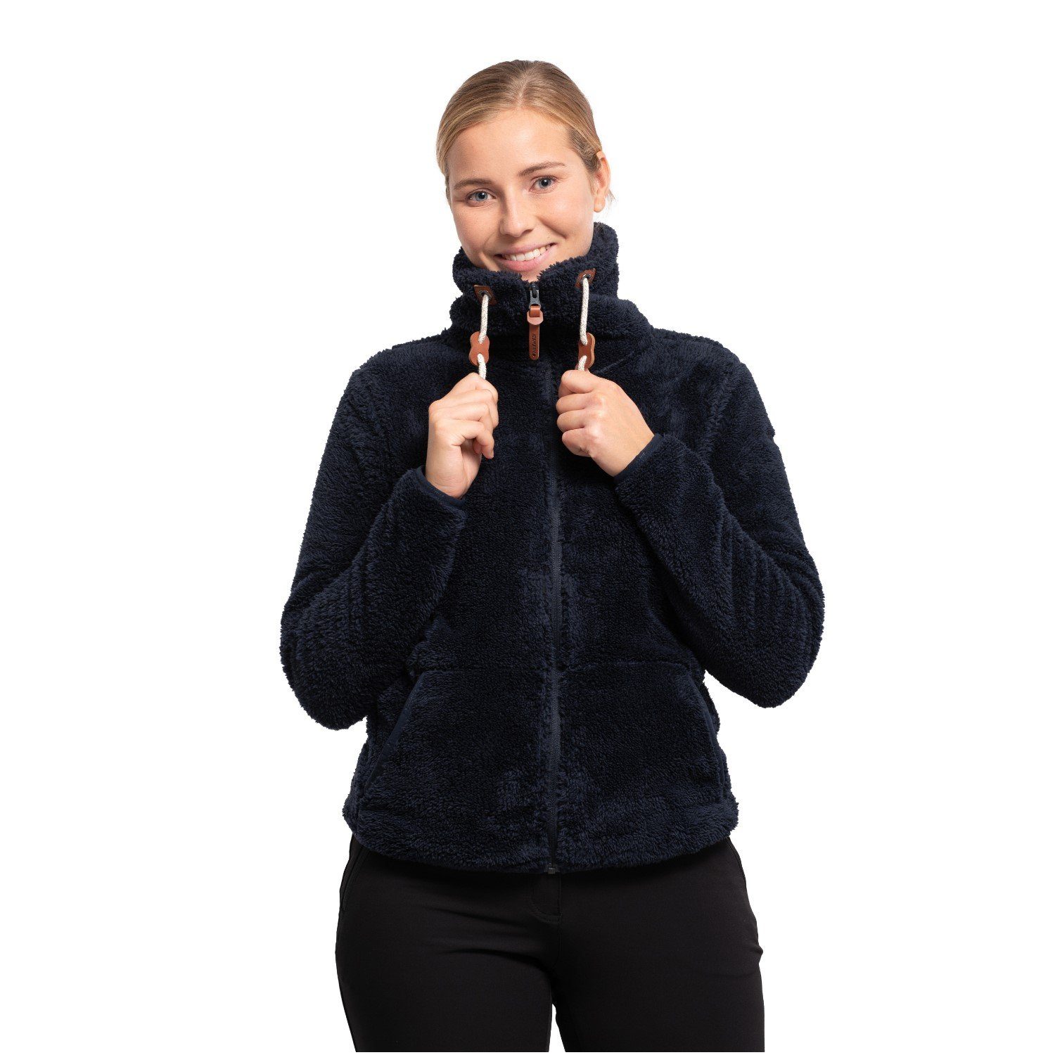 Icepeak Strickfleecejacke Colony Teddy Fleecejacke