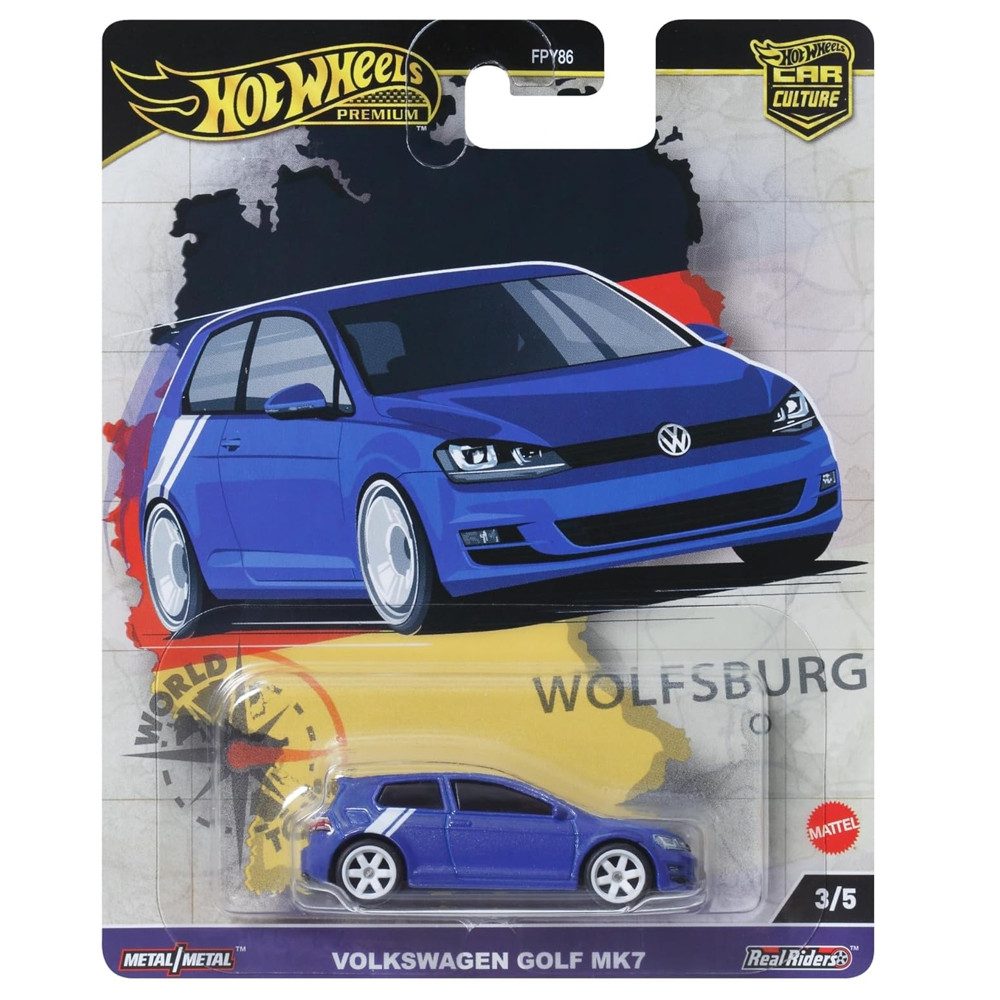 Hot Wheels Spielzeug-Rennwagen VW Golf MK7 günstig online kaufen